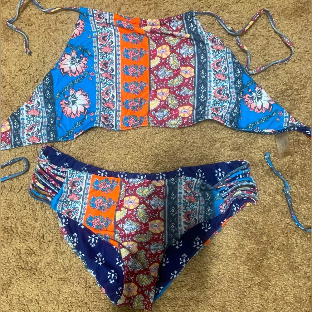 Reversible Bathing Suit, Size Large